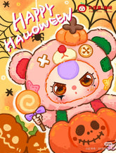 Baby Three Halloween Limited plush Blind box (include two blind boxes)-preorder